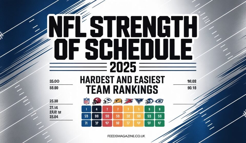 nfl strength of schedule 2025