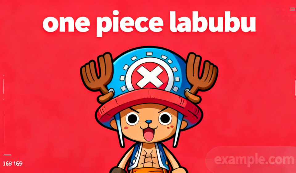 one piece labubu