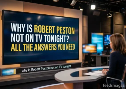 why is Robert Peston not on TV tonight