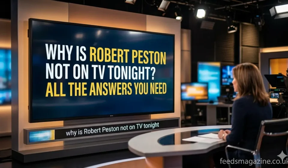 why is Robert Peston not on TV tonight